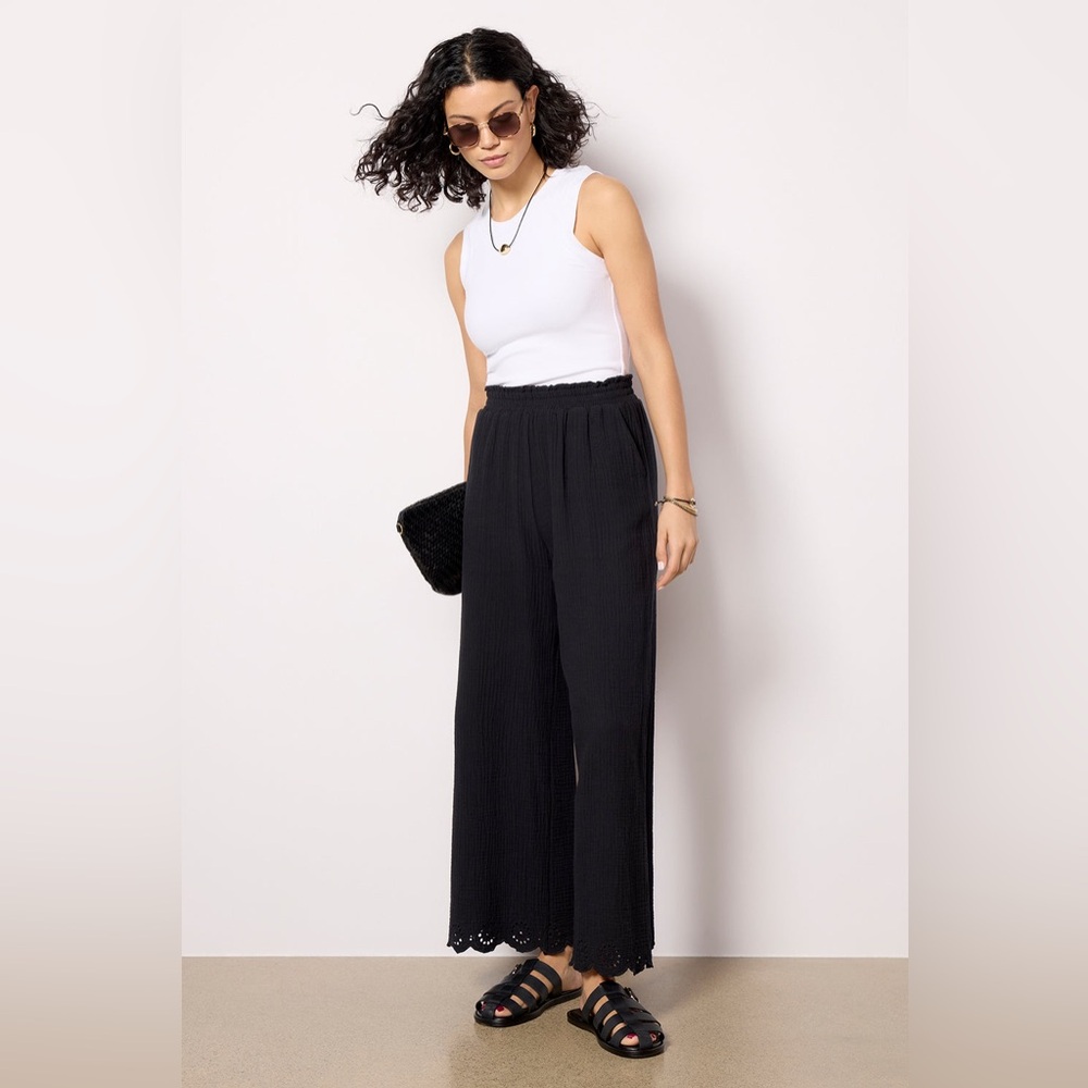 Design History Eden Gauze Eyelet Pant